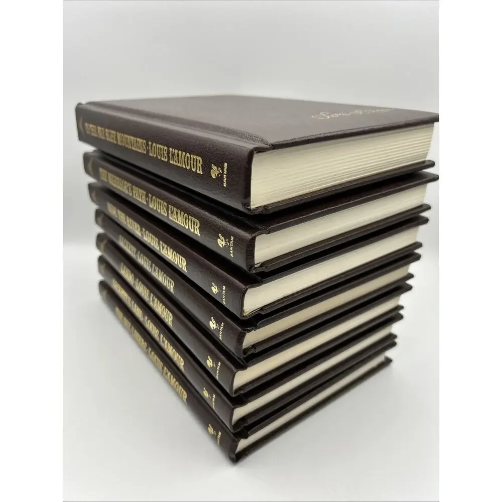 The Sackett Saga Louis L'Amour Collection Leatherette Set of 14 Books
